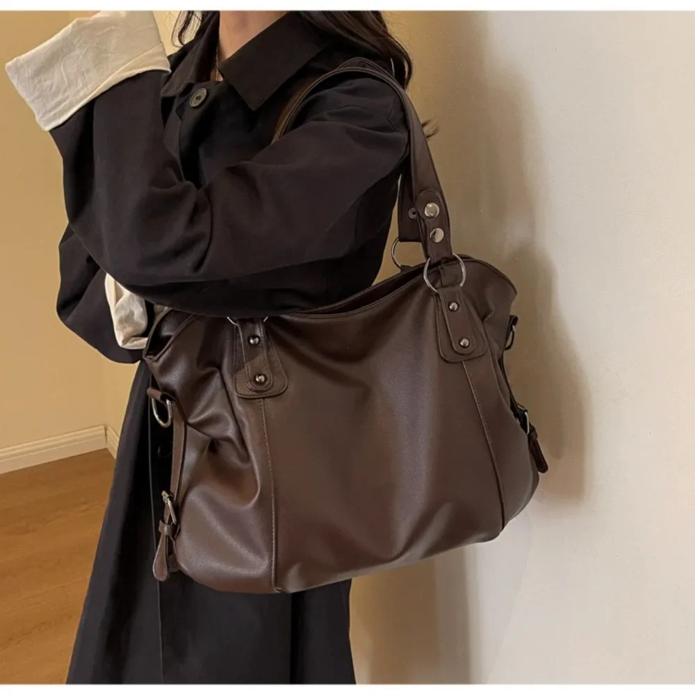 Female Hobo Handbag Large Capacity Shoulder Bags Big Stylsih Tote Bag Ladies Soft Leather Hobos Messenger Bags Women 251023