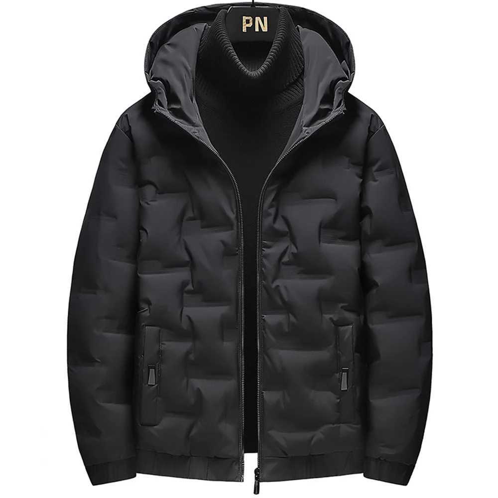 White Duck Down Jackets for Men 2025 New Autumn Winter Short White Duck Down Coat for Young Students Male Hooded Padded Coats Z251024