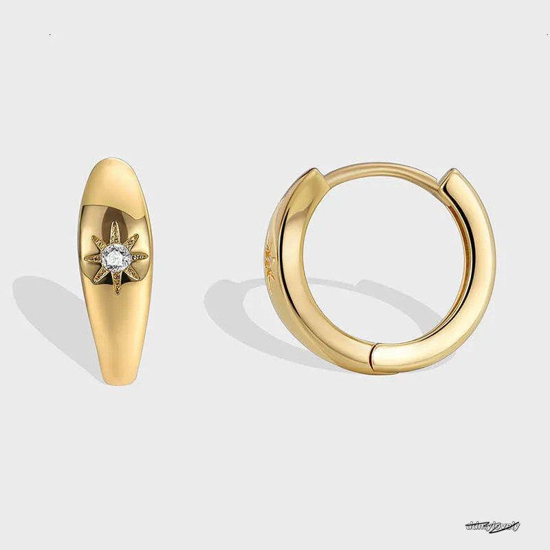 Minimalist Cubic Zirconia Earrings For Women - Fashionable Copper Sier Square Studs Ddmylovely
