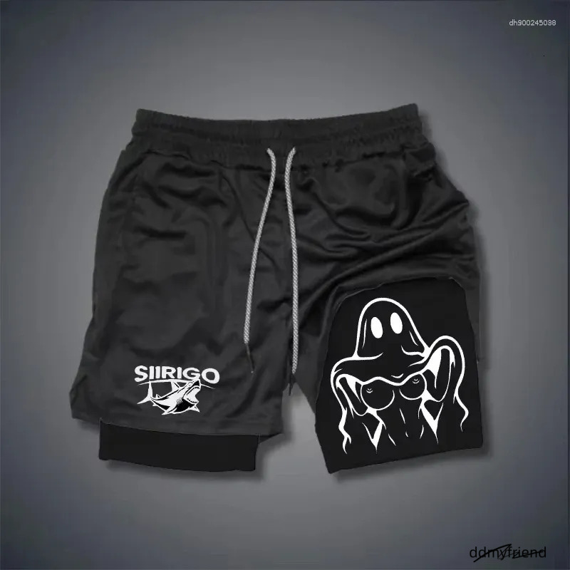 Men's Double Layer Running Shorts - Quick Dry Breathable Gym & Fiess Apparel Ddmyfriend