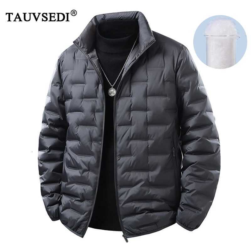 Winter Men White Duck Down Jacket Coat Men Waterproof Windproof Warm Loose Jacket Man Multi Pocket Ultralight Windbreaker Jacket Z251024