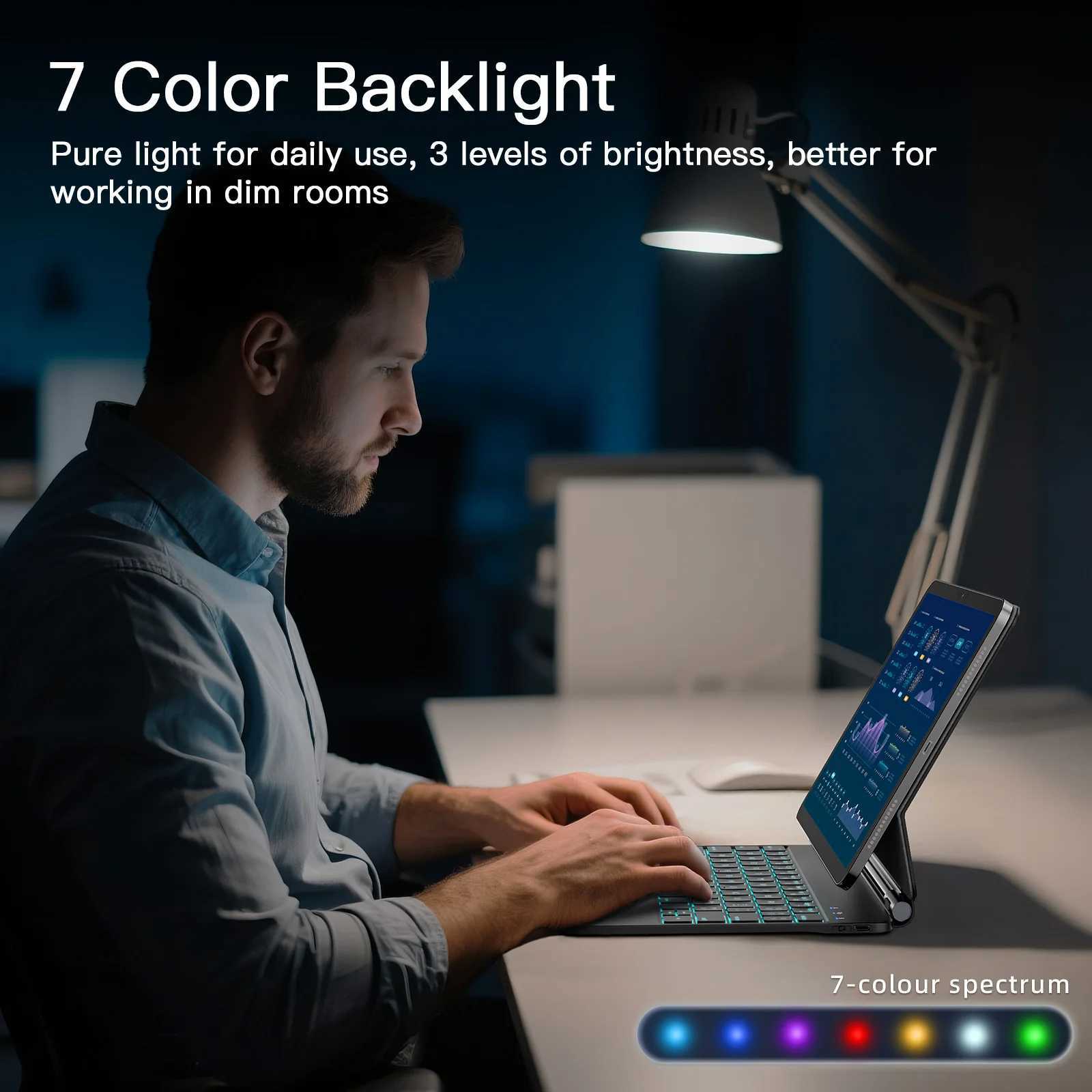 Magic Keyboard for iPad Air 4 Air 5 Air 6 Air 7 11 inch case for iPad Pro 11 inch 20182022 Generation Cover Smart CoverXJ251024