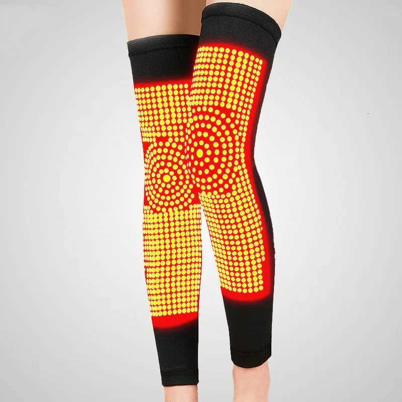 2PCS Wormwood Self Heating Knee Sleeve Warmer Knee Pad Women Men Older Arthritis Joint Pain Relief Tendonitis Injury RecoveryW251024