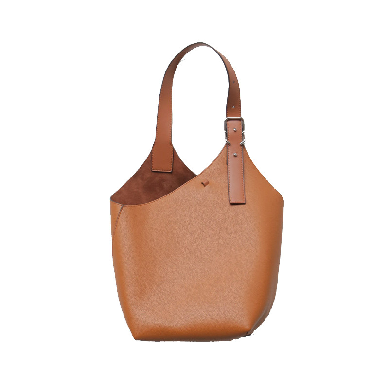 2025 Internet-famous Fashion Minimalist Niche Women's Bucket Bag Large Capacity Travel Ins Single-shoulder Crossbody Bag
