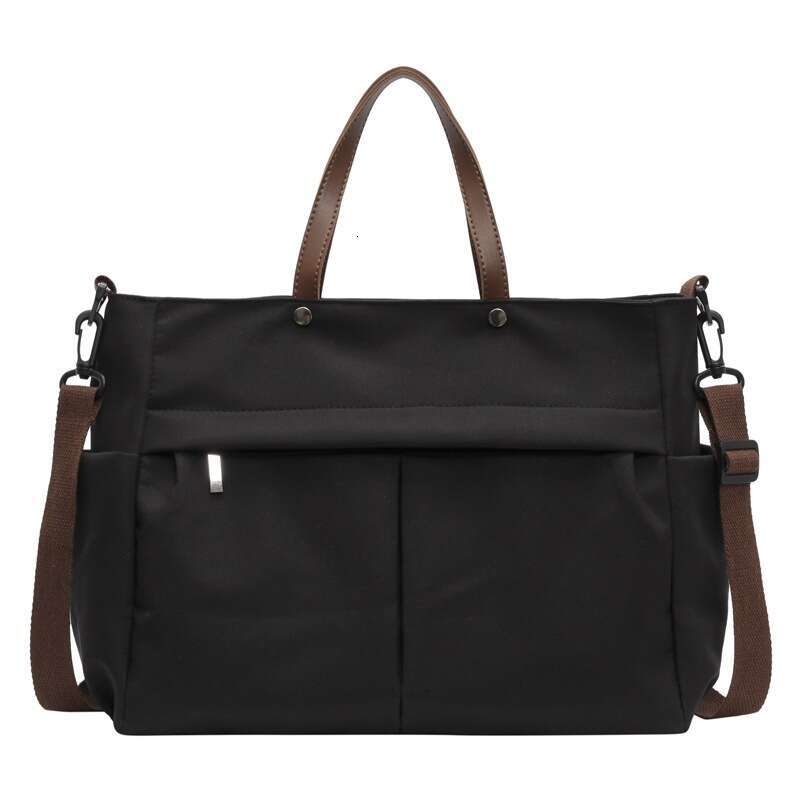 New Single Shoulder Simple Fashion Casual Women's Crossbody Large Capacity Handbag Trendy Tote Bag