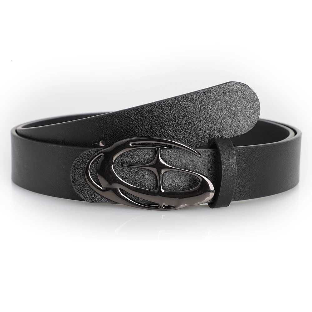 New Stylish Geometric Alloy Needle Buckle Fashion Punk Belt For Men Women Trendy Accessory for Gift GivingNeutral Waist Belt W251024