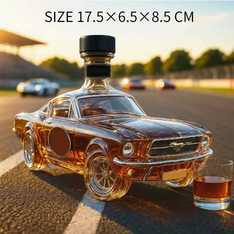 New V8 Whiskey Bottle Motorcycle Engine Wine Bottle Vtwin Engine Whiskey Bottle Handmade Motorcycle Engine Decanter For Whiskey Y251024