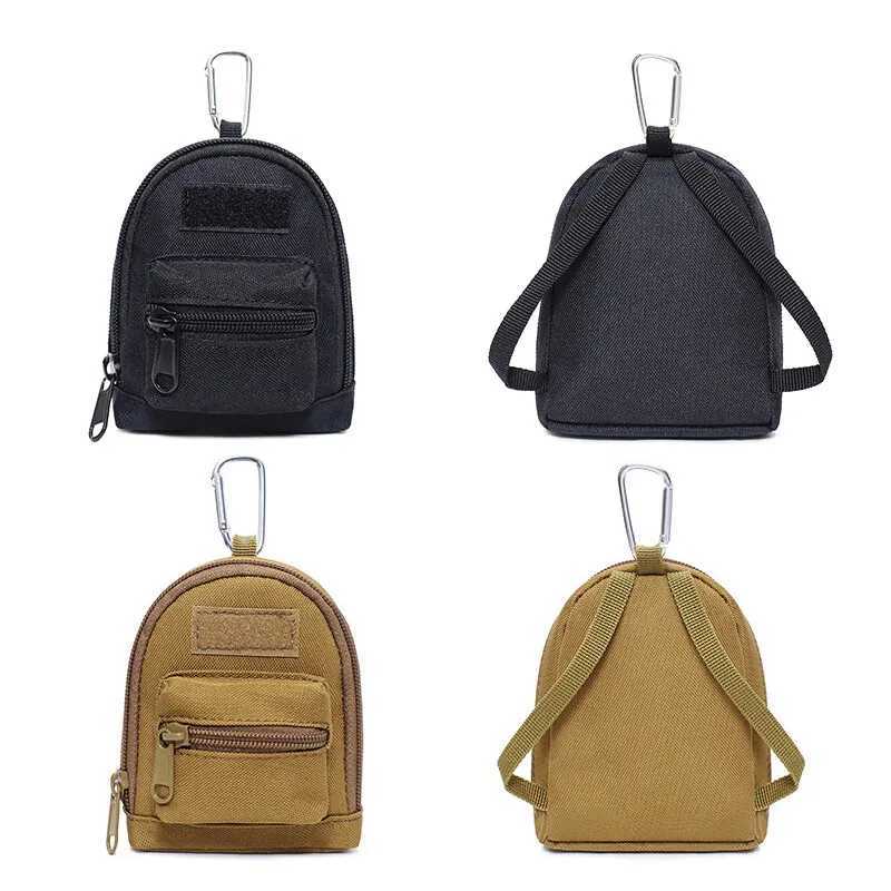 Outdoor Travel Leisure Small Portable Hhanging Bag Money Wallet Mini Knapsack Coins Keys Earphone Zipper Pouch with Lanyard Z251023
