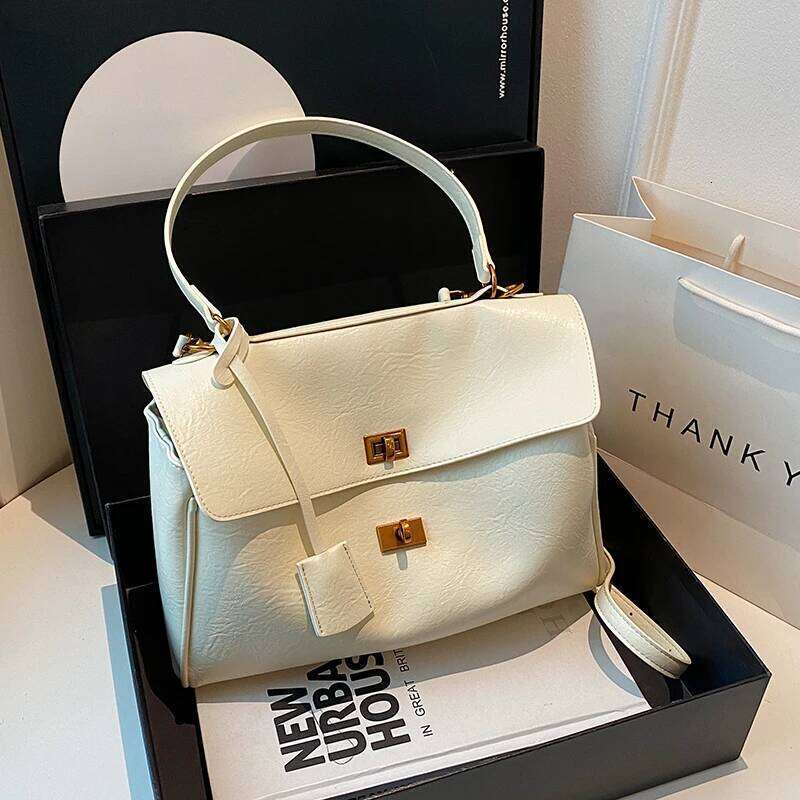 Designer bag Women's Premium Leather Handbag, Tote Bags With Messenger Strap, Famous Designer Elegant Classic Choice