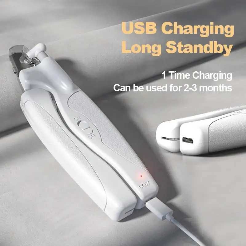 Pet Nail Clipper with LED Light Dog Cat Special Blood Line Scissors Multifunction Nail Trimmer Pet Cleaning Grooming Supplies Z20251024