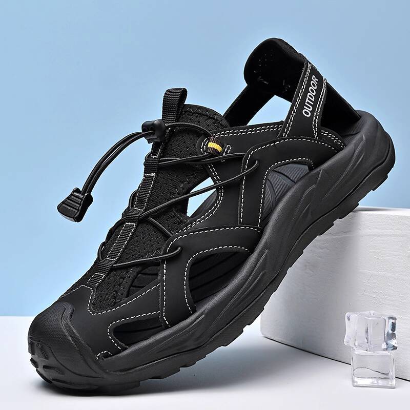 Paul Camel Men's Sandals 2026 Summer New Closed-Toe Breathable Shoes Designed for Wading Stream Outdoor Sports & Beach Use