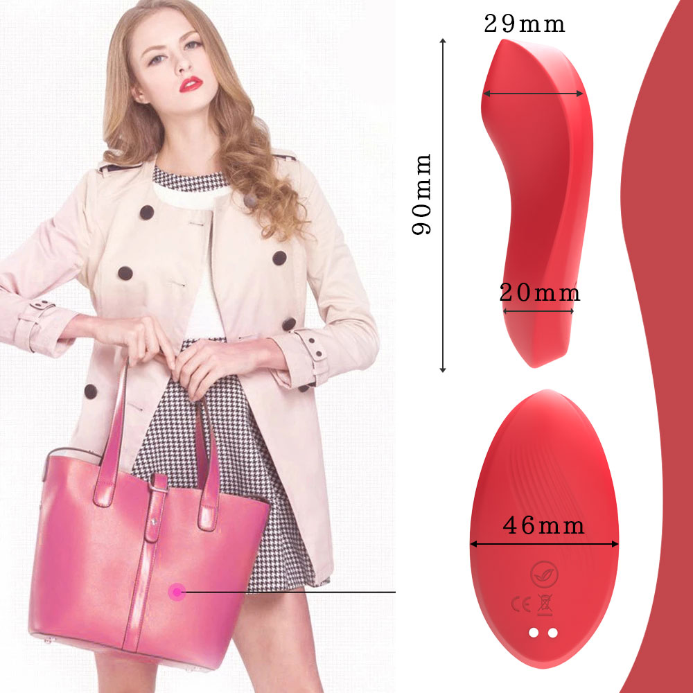 Silicone Personal Massager with Adjustable Strength Easy-to-Carry Sexual Wellness Device