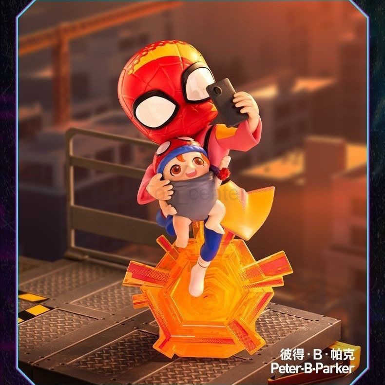 Disney POPMART Marvel SpiderMan Across the Universe Series Blind Box Figurine Trendy Gift DC H251025