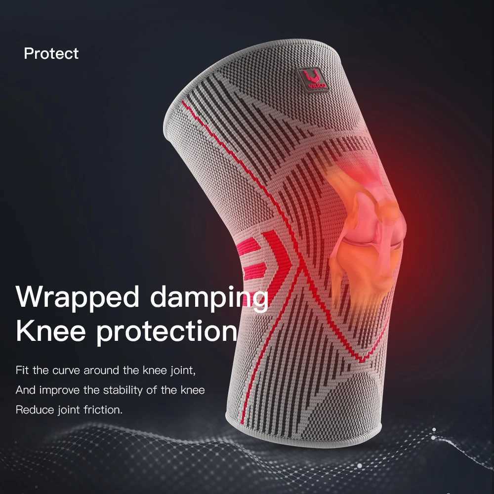 1PCS Fitness Running Cycling Knee Support Braces Elastic Nylon Sport Compression Knee Pad Sleeve for Basketball Volleyball Y251024