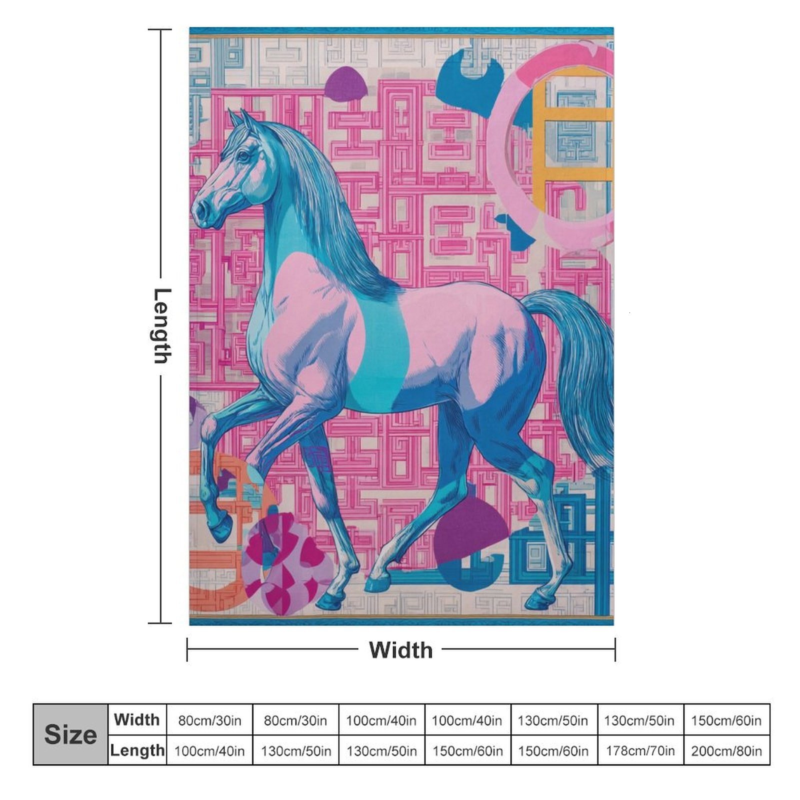 H Designer Horse blanket blanket throw cashmere vibration blanket copert Home Travel Throw Summer Air Conditioner Beach home bedding blankets throws H