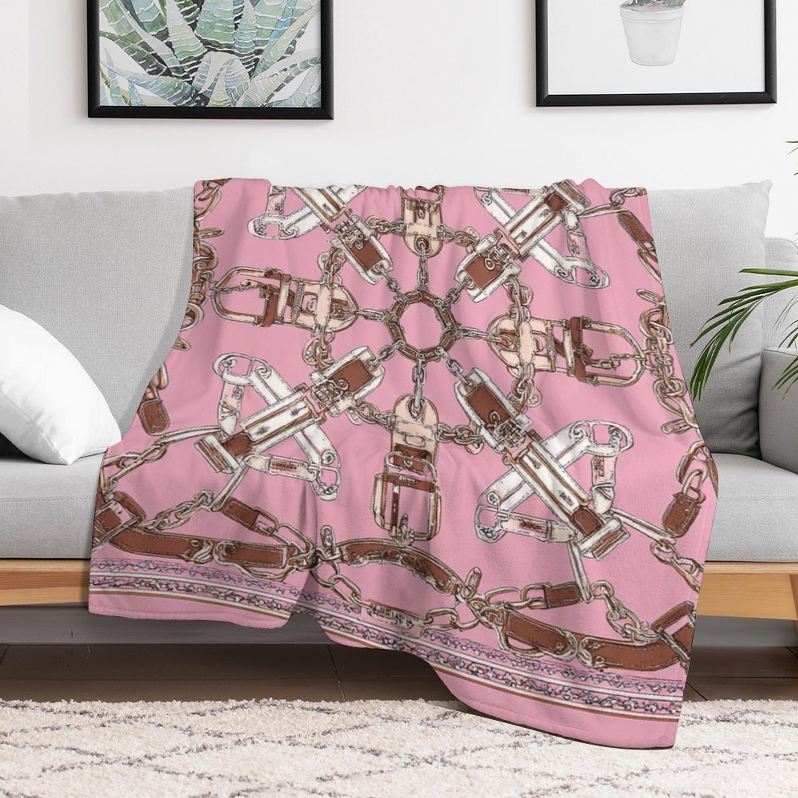H Designer Horse blanket blanket throw cashmere vibration blanket copert Home Travel Throw Summer Air Conditioner Beach home bedding blankets throws H