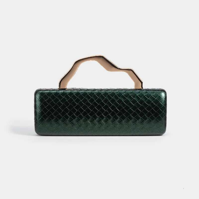 Pu Leather Crossbody Evening New Clutch Fashion Gold Shoulder Handbag Purses Handbags Womens Luxury Party Wedding Boston Bag Z251024
