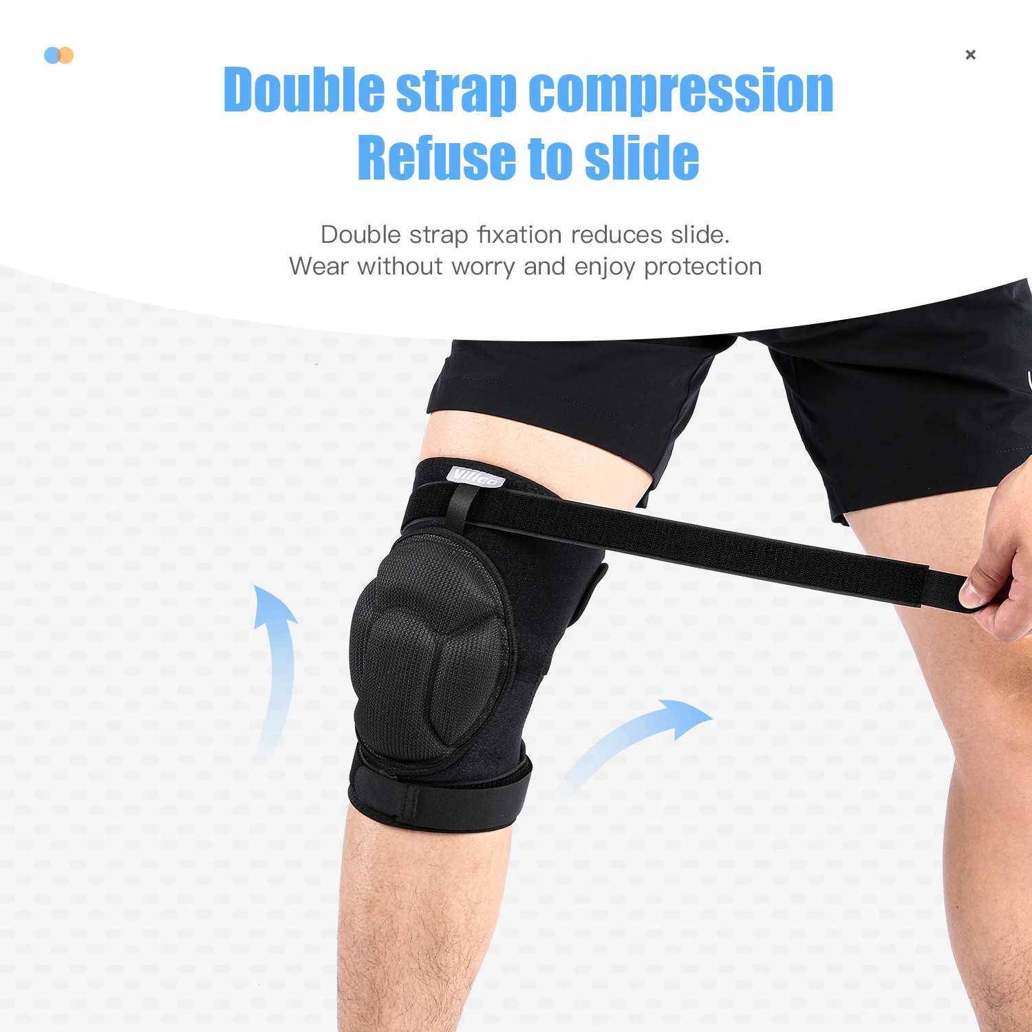 Pressure strap protection Sports Thickening Knee Pads Volleyball Extreme Sports Kneepad Brace Support Anti collision ElasticKnee Y251024