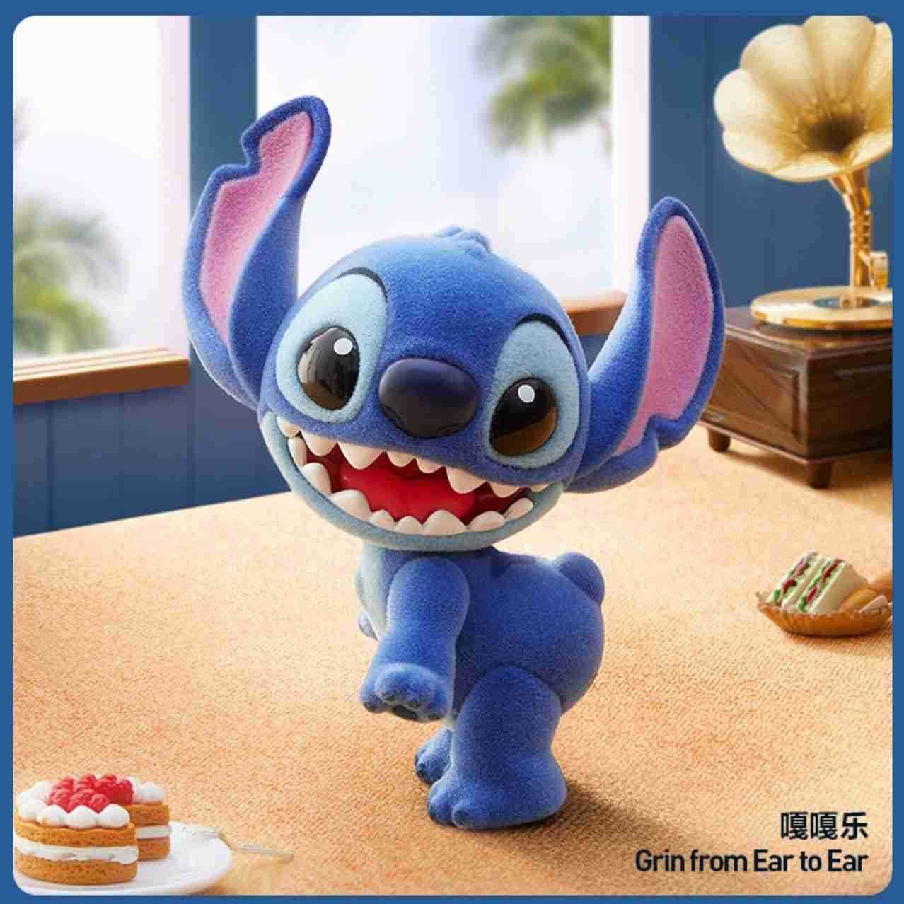 Disney POPMART Bubble Stitch Emotion Series Figurine Blind Box Decoration 3D H251025