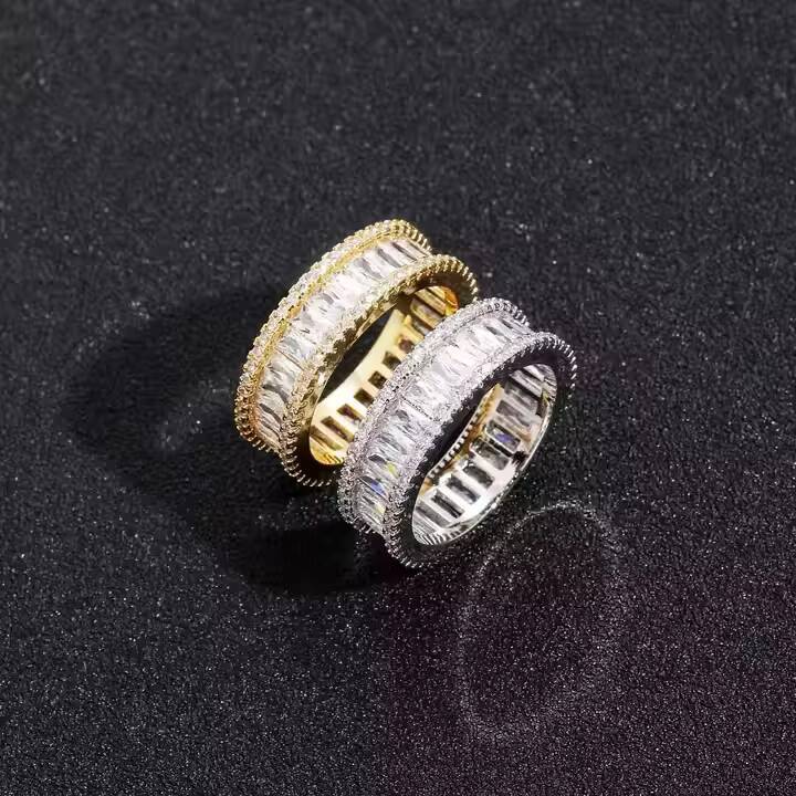 Dazzling Moissanite Rings In Hip Hop Style Featuring High Quality Diamonds And Unique Designs To Elevate Your Look
