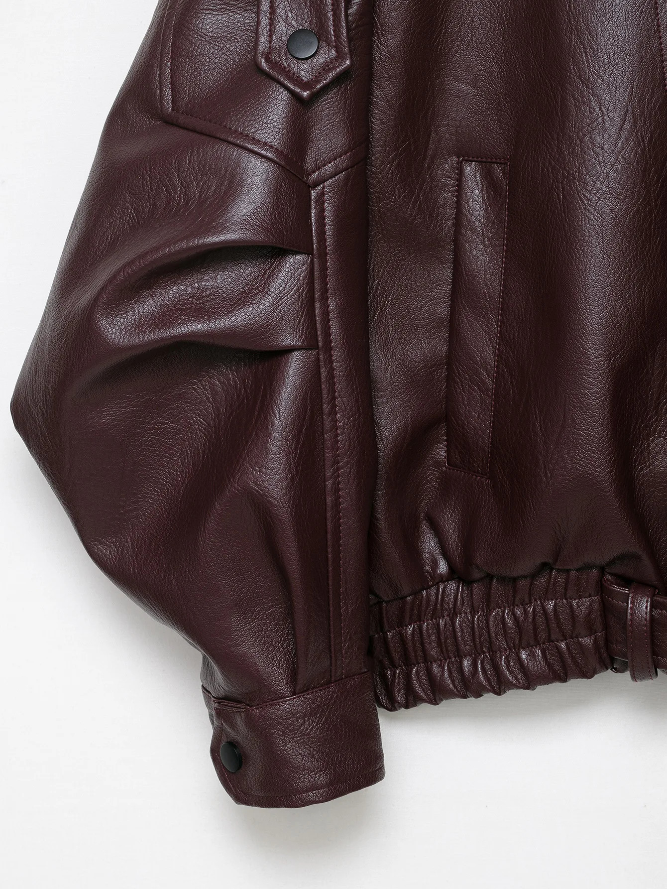 early autumn American high street niche lapel jacket retro loose versatile trendy leather jacket 251020