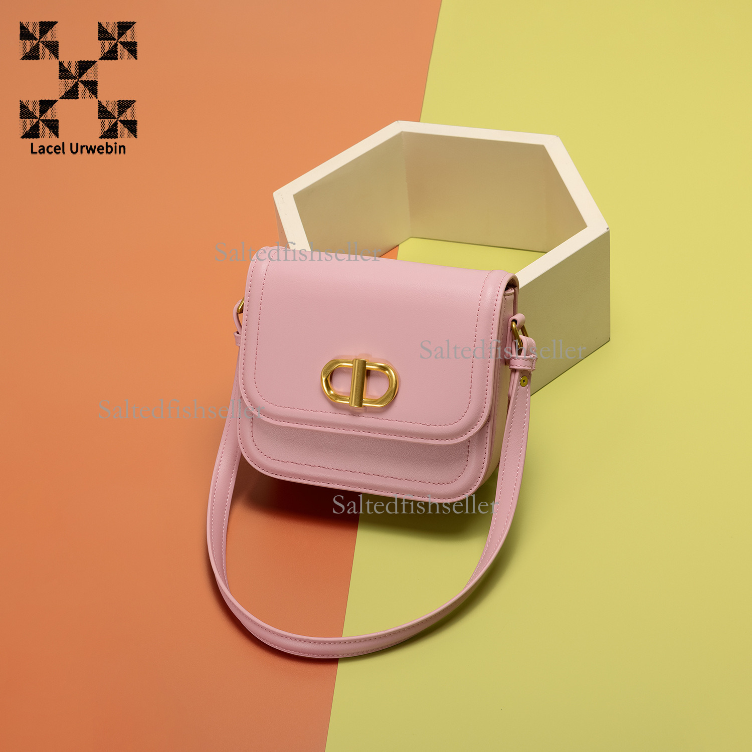 Lacel Urwebin Designer Luxury Women's Tofu Small Square Bag Fashionable New High-end Metal Zipper Flip Shoulder Crossbody Bag Simple Mini Handbag