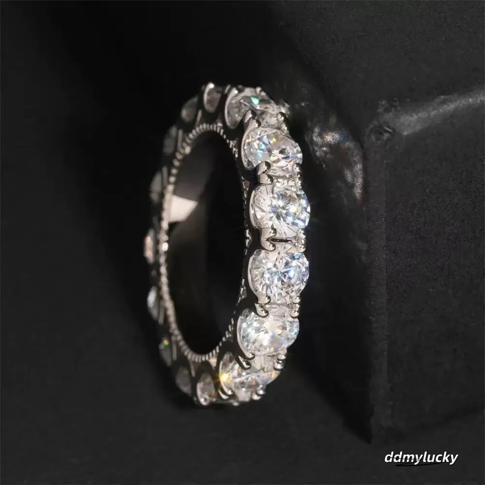 Elegant Sterling Sier Ring With Simulated Dia, Oval Cut, Classic Engagement Jewelry For Women Ddmylucky