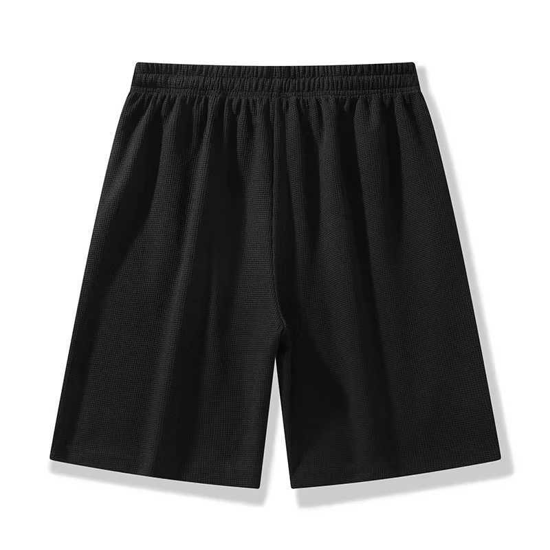 2025 spring and summer new mens solid color quiet 100 cotton shorts casual loose fashion wearXJ251025
