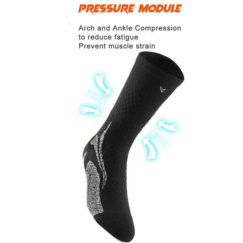 Veidoorn Breathable Cycling Socks Moisture Wicking Cushioned NonSlip for Men Women Perfect for Road Mountain Biking Y251024