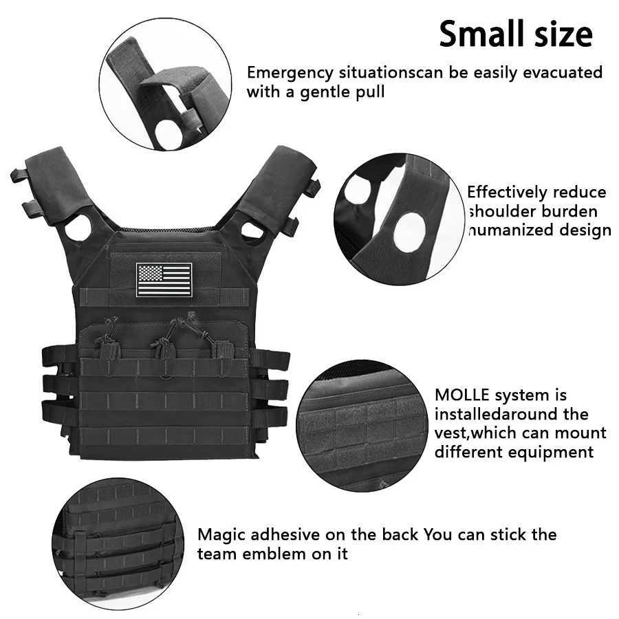 outdoor training vest with convenient expansion lightweight and multifunctional JPC vest Y251022