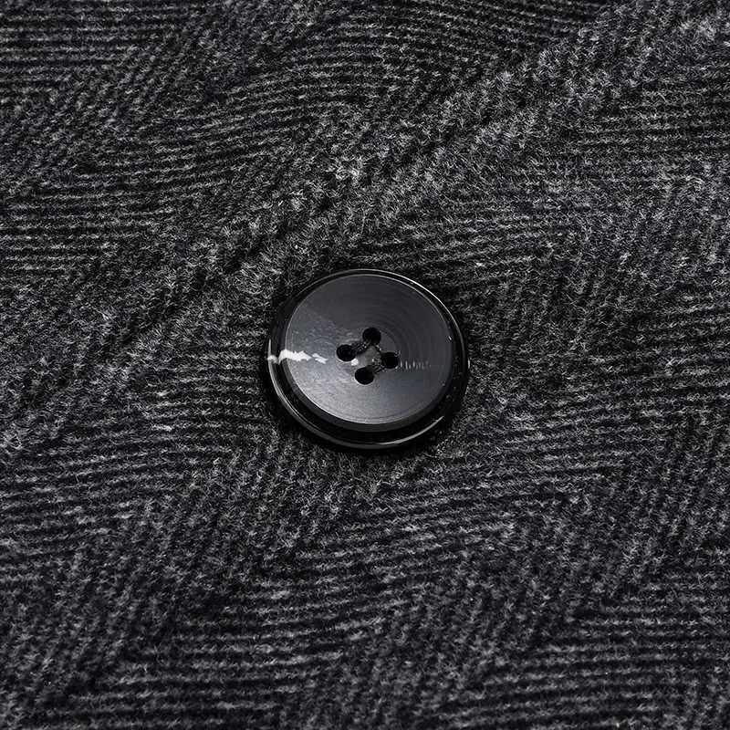 Mens Designer Knitted Wool Stretch Coat Casual Business Handsome Overcoat High Quality Fashion 2024T251025