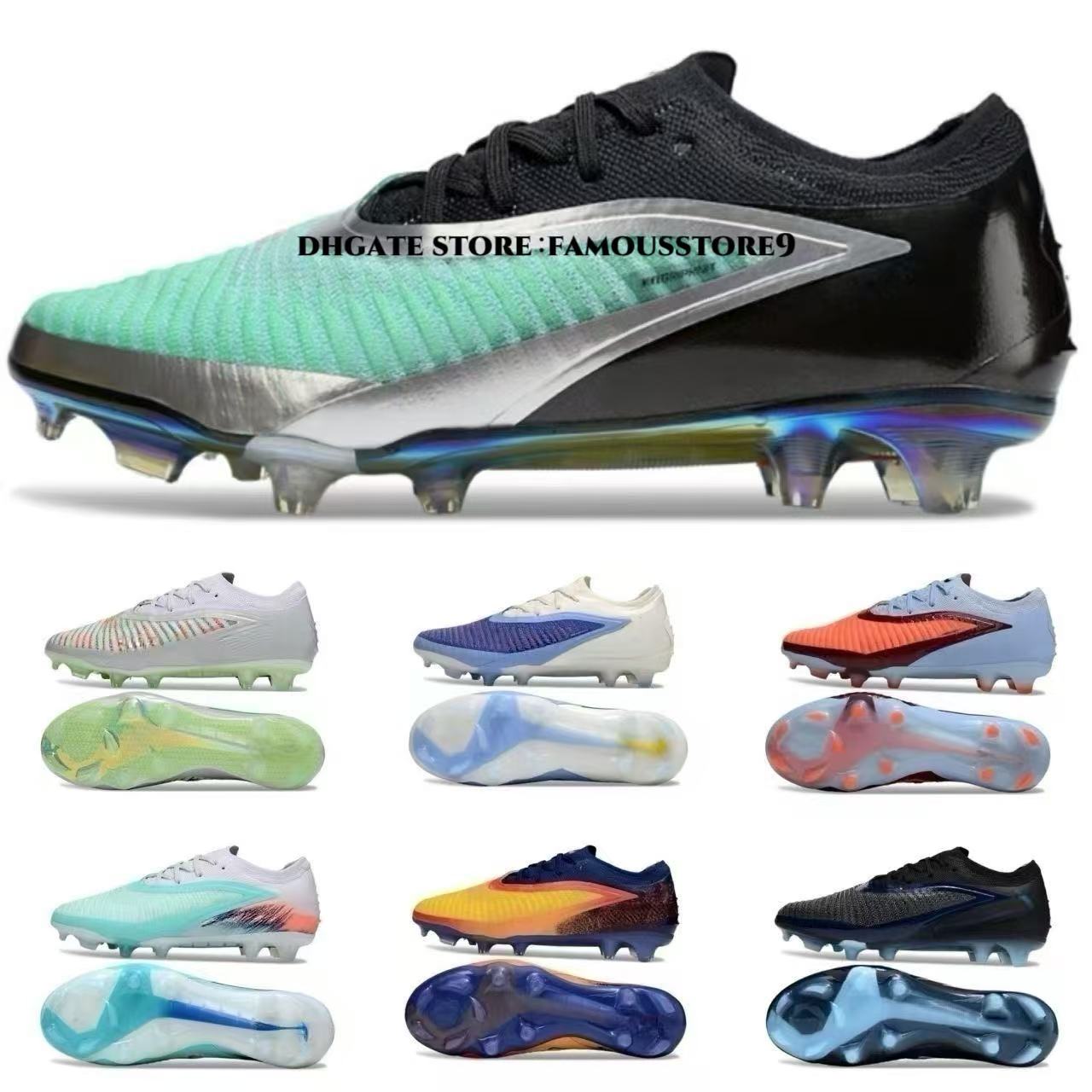 new Soccer Cleats Phantomz 6 Elite LE Low High Erling Haaland Scary Good Phantoms6 Mens Youth Soccer Shoes Phant0m 6 Low Elite EA Sports Shadow Football Boots