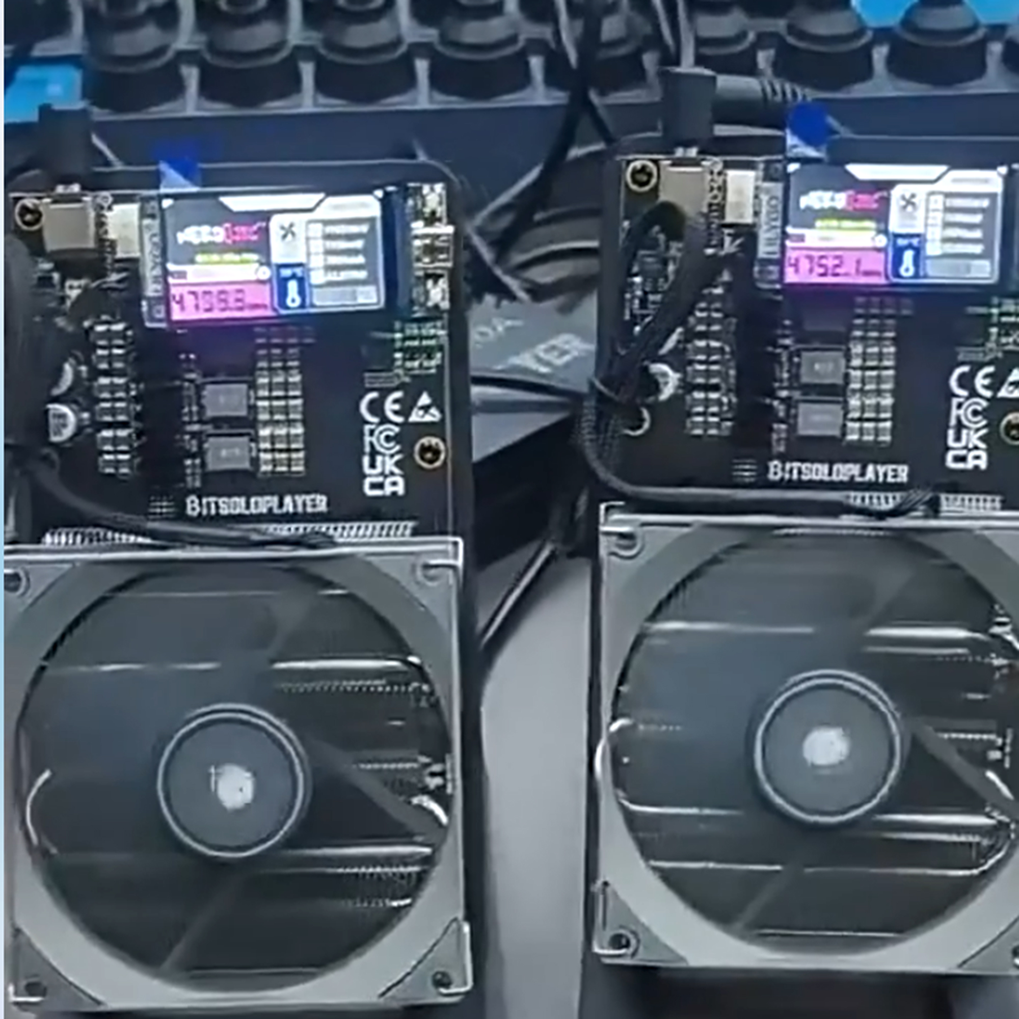 Stellapex Solo Miner Nerdqaxe++ 4.8TH/s Bitcoin Miner Hashrate 75W Power BM1370 Chips ASIC Miners Cryptocurrency Mining Hardware Crypto Machine Home B