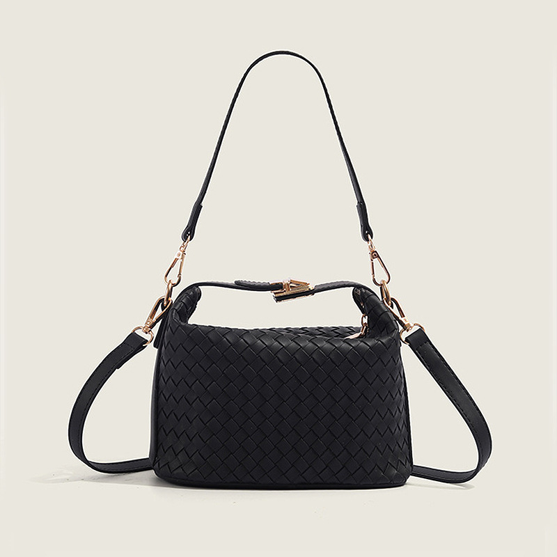 Luxury Brand Designer Bag Fashion Leather Woven Bag For Women 2025 New Fashion Handbag Small Bag Autumn Winter Stylish Shoulder Crossbody Lunch Box Ba