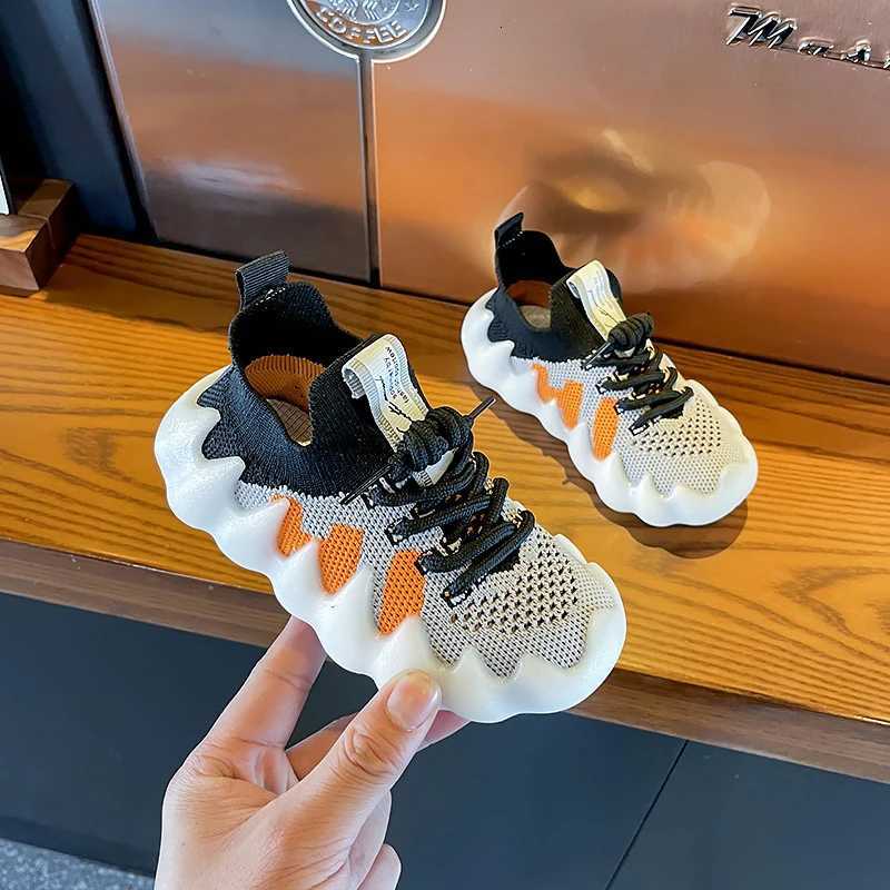 2022 New SpringAutumn Children Unisex Toddler Boys Girls Sneaker Mesh Breathable Fashion Casual Kids Shoes 21 30 C260130