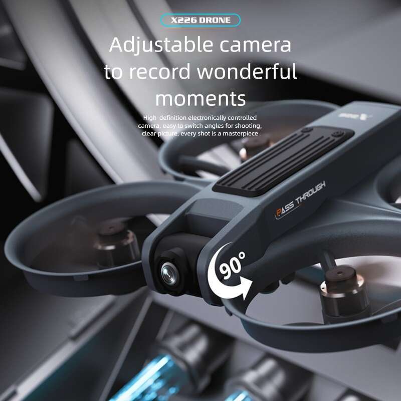 X Drone With Screen VR No Phone Needed Flying Camera Aerial Photography HD Professional Optical Flow Brushless