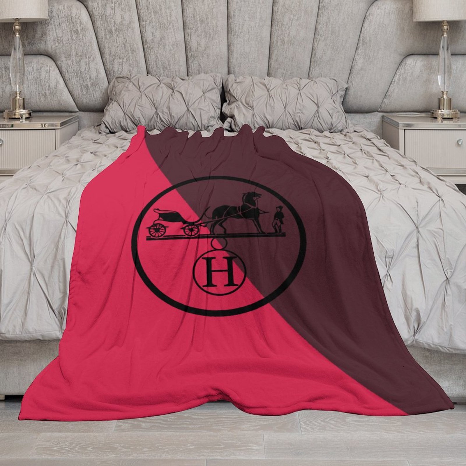 H Designer Horse blanket blanket throw cashmere vibration blanket copert Home Travel Throw Summer Air Conditioner Beach home bedding blankets throws H
