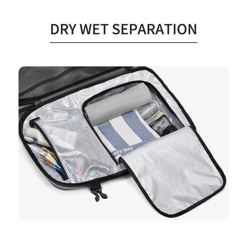 Men Travel Backpack vacuum compression 17 inch Laptop Backpack Business Large Capacity school Backpack Expanded Hiking backpack W251025
