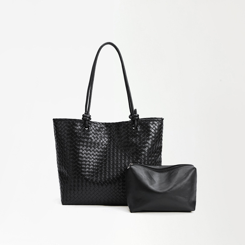 Luxury Brand Designer Bag New Niche Woven Bag For Women, Fashionable Versatile Handbag And Shoulder Bag, Large Capacity Commuting Tote Bag