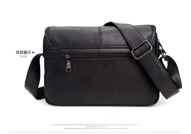 Brand Shoulder Bags For IPAD Leather Business Handbag Large Side Sling Men Crossbody Messenger Bag Suotong251025