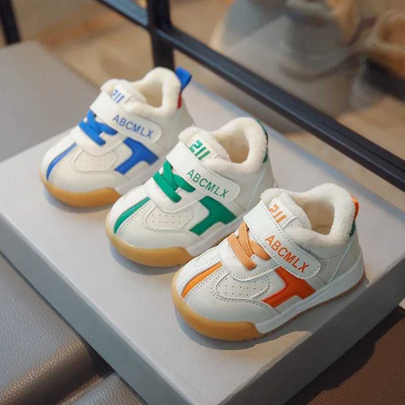 2024 Children Casual Shoes for Girls Boys Winter New Fashion Korean Style Soft Antislippery Versatile Learning Walking Shoes H260130