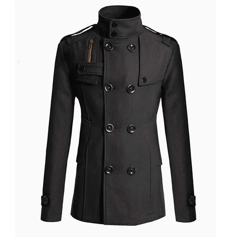 MRMT 2025 Brand New Mens Wool Overcoat for Male Long Suit Men Woolen Windbreaker Man Woollen Coat Outer Casual Wear ClothingT251025