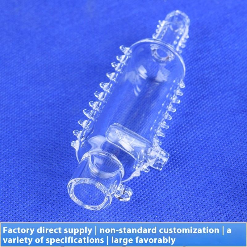 Factory Custom Laboratory High Temperature and Corrosion Resistant sealed Quartz Threaded Instrument Quartz Tube Customized laboratory instruments of 