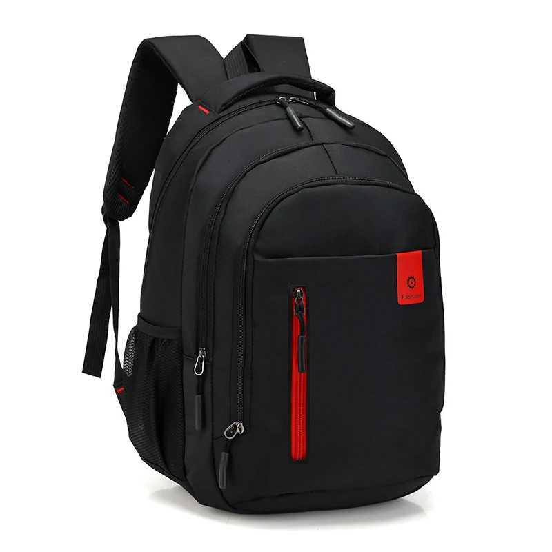 Blue Red School Outdoor Waterproof Daily Use Student Backpack Bag W251025