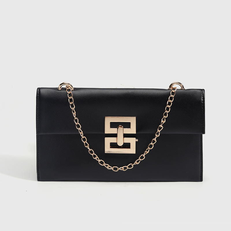 Luxury Brand Designer Bag Women's Bag Brown PU Leather Small Square Bag 2025 New Vacation Style Chain Flap Twist Lock Single Shoulder Crossbody B