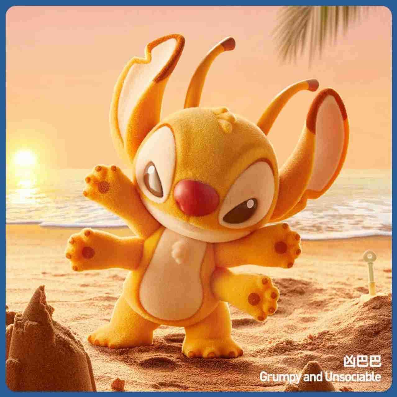 Disney POPMART Bubble Stitch Emotion Series Figurine Blind Box Decoration 3D H251025