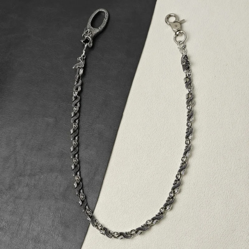 Model Dragon Head Pants Chain Trendy Men Ones Waist Retro Accessories Original Concise y2k Key Chain 251023