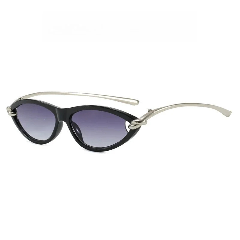 Neutral Frame UV400 Sunglasses Fashionable Cateye Glasses Outdoor Driving Sun Protection Sunglasses 251023