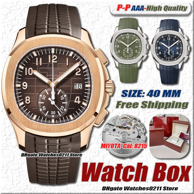 Luxury Mens Watch Designer Watches Men High Quality AAA 40MM 2813 MIYOTA 8215 Movement Mechanical Automatic Watch Sapphire Luminous Business High-end Sport Watches