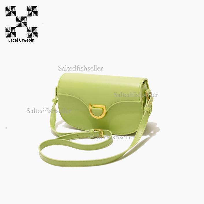 Lacel Urwebin Designer Fashion Simple Commuter Handbag Luxury Spring/summer Simple Saddle Bag Versatile Single Shoulder Crossbody Bag Mini Phone Bag